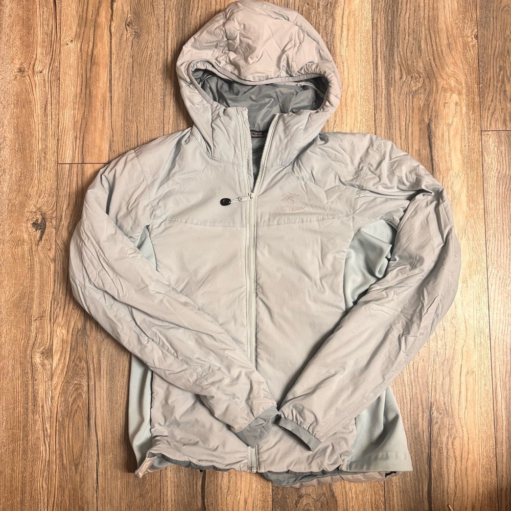 ARCTERYX WOMEN HOODY ATOM LT L/G - see photos